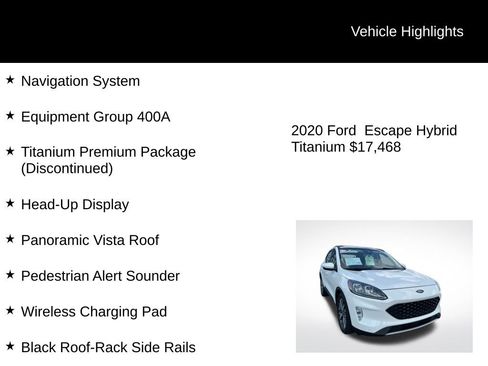 Used 2020 Ford Escape Titanium image 6