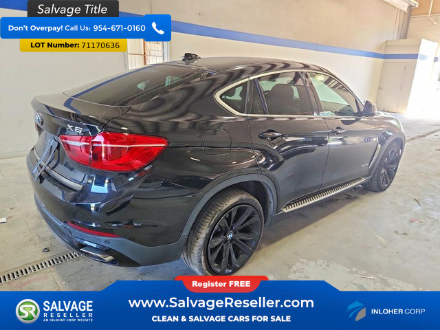 Used 2018 BMW X6 sDrive35i w/ Premium Package RWD image 4