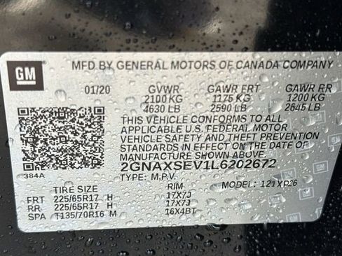 Used 2020 Chevrolet Equinox LS w/ LS Convenience Package image 26