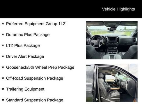 Used 2019 Chevrolet Silverado 3500 LTZ w/ Duramax Plus Package AWD/4WD image 12
