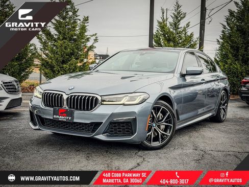 Used 2021 BMW 540i xDrive w/ M Sport Package image 1