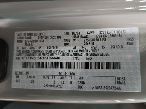 Used 2024 Ford F150 STX w/ STX Black Appearance Package image 30