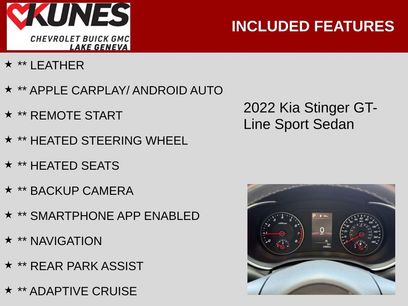 Used 2022 Kia Stinger GT-Line