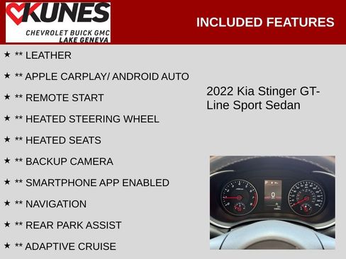 Used 2022 Kia Stinger GT-Line image 2