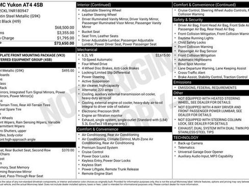 Used 2022 GMC Yukon AT4 image 30