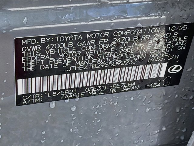 Used 2025 Lexus IS 350 F Sport w/ Accessory Package RWD image 41