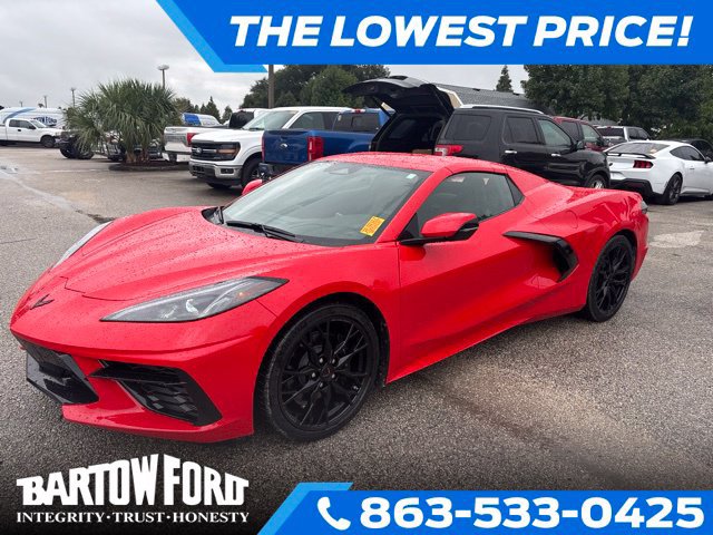 Used 2025 Chevrolet Corvette Stingray Convertible w/ 1LT RWD image 1