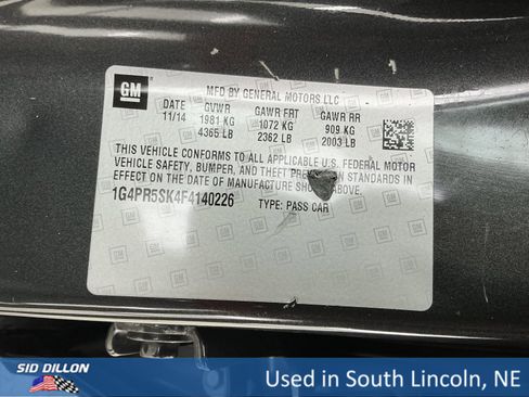 Used 2015 Buick Verano Convenience image 15