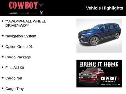 Used 2023 Hyundai Santa Fe SEL w/ Cargo Package