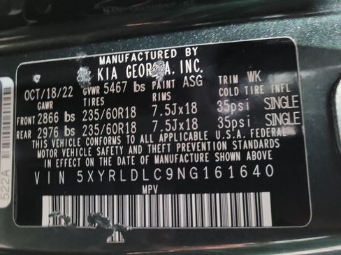 Used 2022 Kia Sorento S AWD/4WD image 33