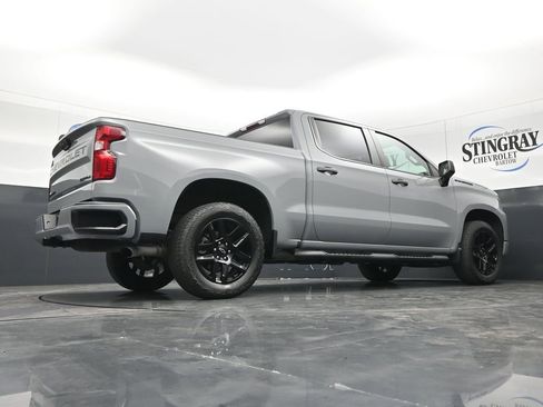 Certified 2024 Chevrolet Silverado 1500 Custom w/ Turbomax Blackout Package RWD image 35
