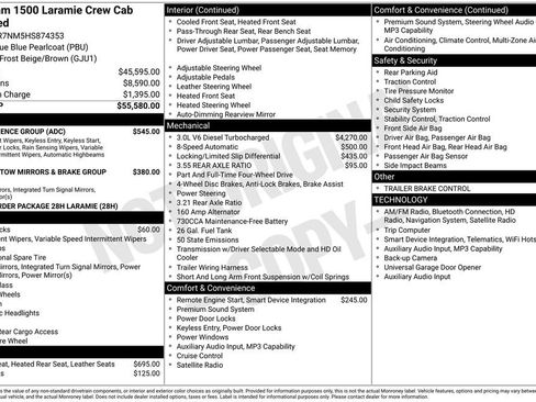 Used 2017 RAM 1500 Laramie w/ Convenience Group image 27