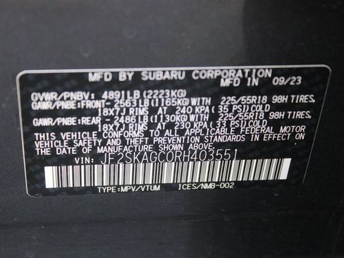 Used 2024 Subaru Forester Sport image 27