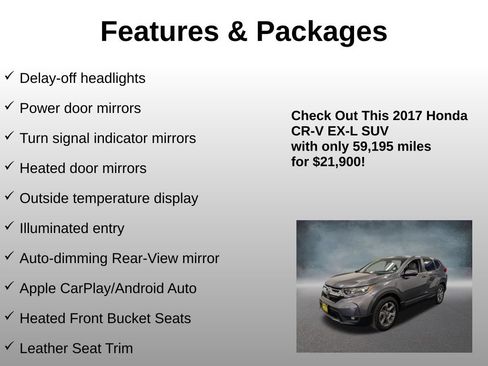 Used 2017 Honda CR-V EX-L image 16