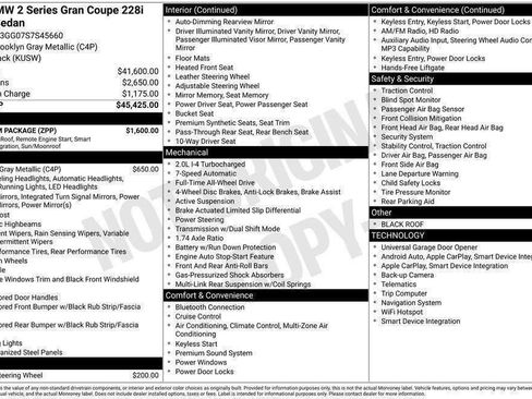 Certified 2025 BMW 228i xDrive w/ Premium Package image 43