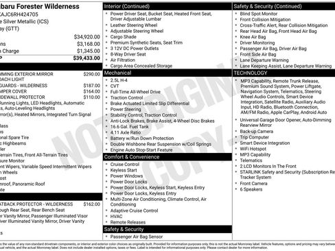 Used 2024 Subaru Forester Wilderness AWD/4WD image 26