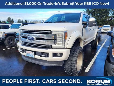 Used 2017 Ford F250 Platinum w/ Platinum Ultimate Package image 1