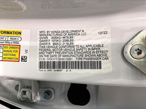 Used 2022 Honda Accord Sport image 34