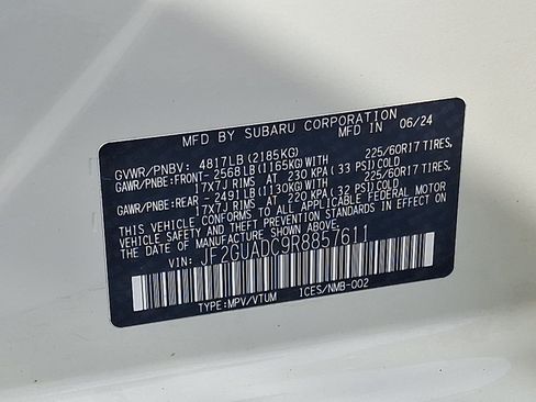 Certified 2024 Subaru Crosstrek 2.0i Premium AWD/4WD image 27