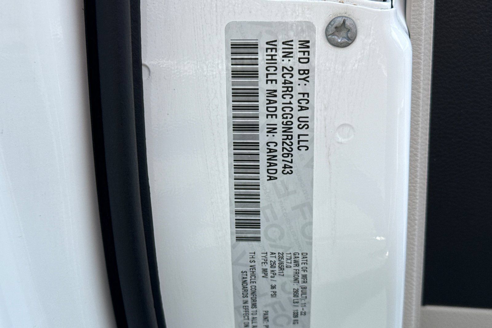 Used 2022 Chrysler Voyager LX FWD image 41