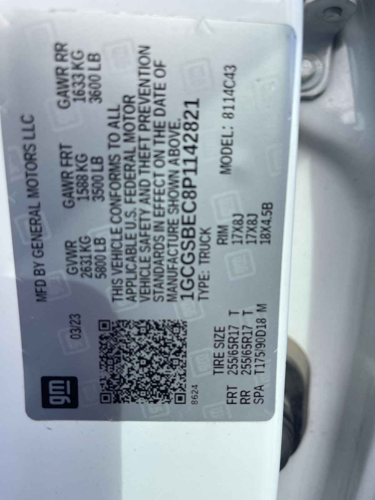 Used 2023 Chevrolet Colorado W/T RWD image 14