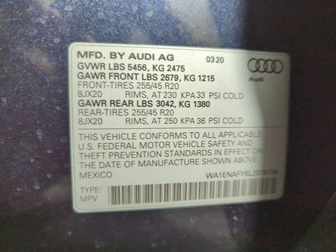 Used 2020 Audi Q5 2.0T Titanium Premium Plus w/ Premium Plus Package AWD/4WD image 24