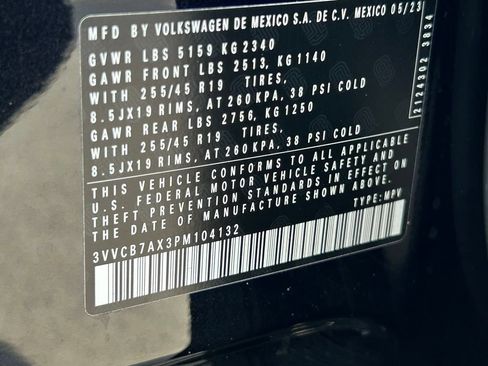 Certified 2023 Volkswagen Tiguan SE R-Line FWD image 49