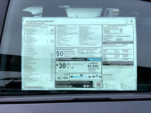 New 2026 BMW 530i xDrive 530i xDrive w/ M Sport Package image 22