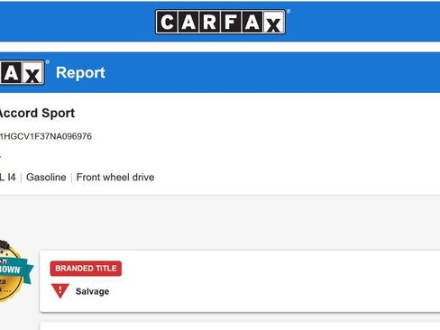 Used 2022 Honda Accord Sport image 48