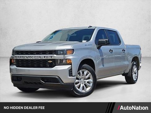 Certified 2021 Chevrolet Silverado 1500 Custom w/ Safety Confidence Package RWD image 1