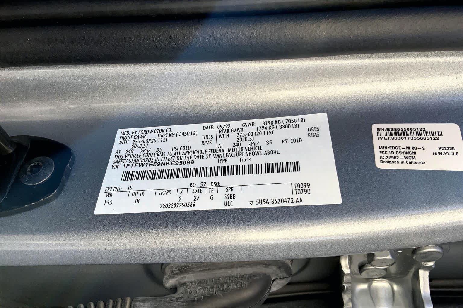Used 2022 Ford F150 XL w/ STX Appearance Package AWD/4WD image 33