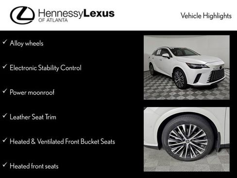 Used 2023 Lexus RX 350 Premium Plus w/ Accessory Package (Z1) AWD/4WD image 12