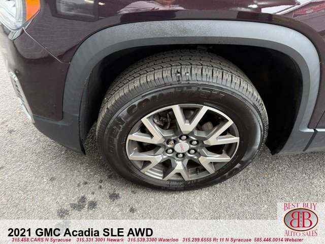 Used 2021 GMC Acadia SLE w/ Driver Convenience Package AWD/4WD image 9