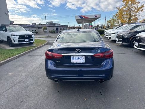 Certified 2022 INFINITI Q50 Luxe w/ Cargo Package image 5