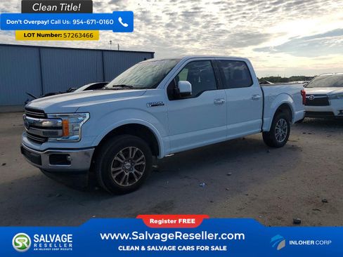 Used 2020 Ford F150 Lariat RWD image 1