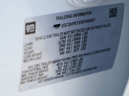 Used 2025 Chevrolet Silverado 2500 LTZ w/ LTZ Premium Package AWD/4WD image 57