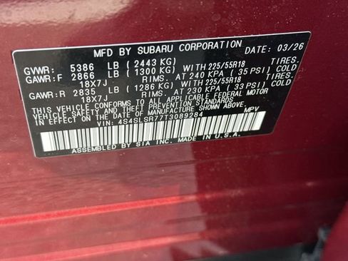 New 2026 Subaru Forester Limited AWD/4WD image 28