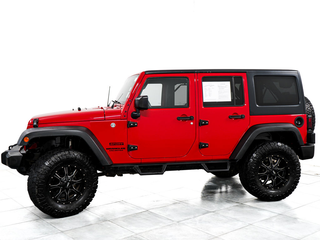 Used 2016 Jeep Wrangler Unlimited Sport w/ Quick Order Package 24S AWD/4WD image 4