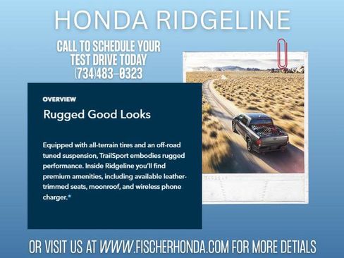 New 2026 Honda Ridgeline RTL image 2