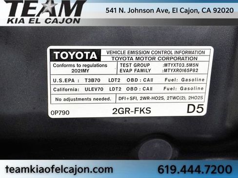 Used 2021 Toyota Tacoma TRD Sport w/ Technology Package RWD image 35