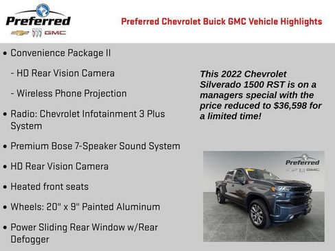Certified 2022 Chevrolet Silverado 1500 RST w/ All Star Edition Plus AWD/4WD image 4