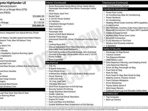 Used 2019 Toyota Highlander LE image 46