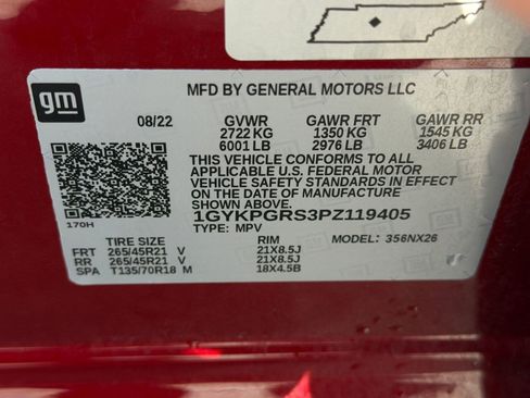 Used 2023 Cadillac XT6 Sport w/ LPO, Premium Carpet Package image 21