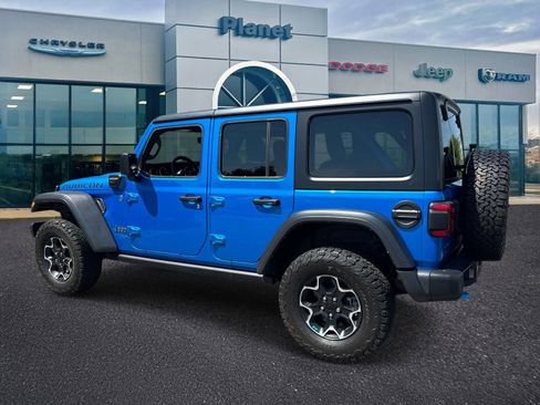 Used 2023 Jeep Wrangler Unlimited Rubicon 4xe w/ Steel Bumper Group AWD/4WD image 3