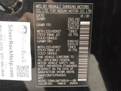 Used 2020 Nissan Rogue SV image 33