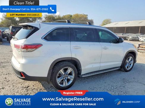 Used 2016 Toyota Highlander Limited FWD image 4