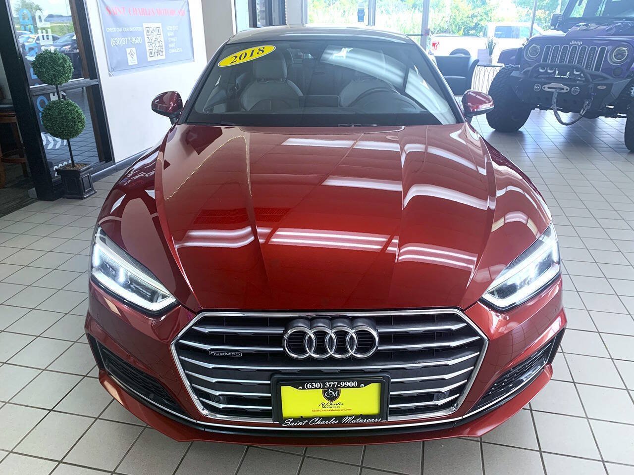 Used 2018 Audi A5 2.0T Premium Plus w/ Premium Plus AWD/4WD image 4