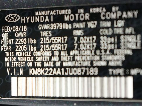 Used 2018 Hyundai Kona SEL FWD image 30