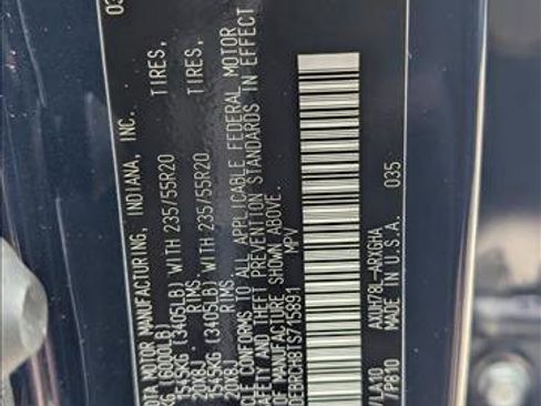 New 2026 Toyota Highlander Platinum image 16