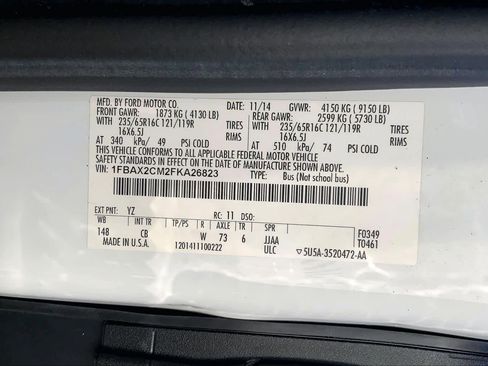 Used 2015 Ford Transit 350 XLT image 37